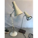 Anglepoise lighting ltd desk lamp and one other. untested.