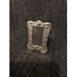 Silver 925 ornate design photo frame