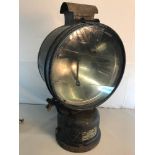 Large Tilley floodlight projector lamp. Made at Hendon England. measures 65cm in height.