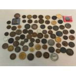 A Collection of masonic coins. Over 60 coins