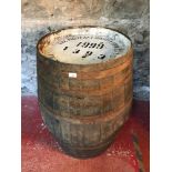 Large whisky 'Pulteney Distillary Co'(1999) barrel