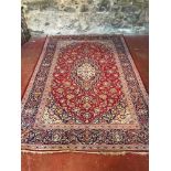 Large Persian style living room rug