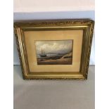 Victorian watercolour depicting the Firth of Tay at Monifieth by James Paterson P.R.S.W., R.S.A.,