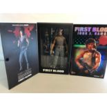 Hot Toys Movie Masters 1/6 scale First Blood, John J Rambo figure complete MMS21