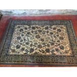 Made in Belgium, fire side rug. Measures 133x195cm