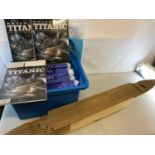 Large build the Titanic construction set by Hatchette all issues complete