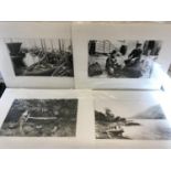 4 Francis Firth collection, fishing prints. 1st editions with certificates to the backs