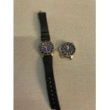 2 rare Blandford S.A. Saturn watches.