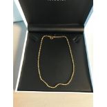 Heavy 24ct gold men's chain