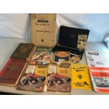 A Collection of vintage motoring Repair manuals, The Austin Taxi & Hire Car workshop manual &