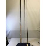 Bruce & Walker 3 piece 15ft Carbon salmon fly rod 10/12 line. with bag