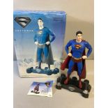 DC Direct Brandon Routh Superman Returns hand painted, Cold cast, Porcelain statue limited edition