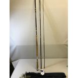 Hardy Bros "Fibalite Perfection" No9 12.5foot salmon fly rod with bag and tag. comes with a tub