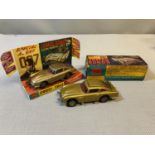 2 Corgi James Bond Aston Martin DB5 models comes with reproduction box