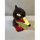 Large Lorna Bailey signed bird figure. Stands 18cm in height