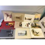 June Redfern The Scottish Gallery 1996 Lithographs, Together with a collection of Watercolours and