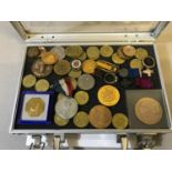 A Case full of Coins, Tokens & Medals