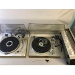 Garrard GT-20 Turntable, Trio Model KD-3100 Turntable and Trio Stereo Receiver Model KR-2090