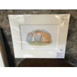 Limited edition print 177/495 titled "Guess how much i love you" by Anita Jeram . With certificate