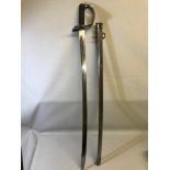 1890s pattern cavalry Sabre. Issued to AYI. Comes with scabbard. Fully marked please see images