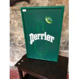 Perrier advertising light box sign