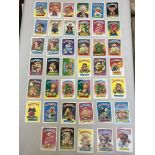 A Collection of Garbage Pail Kids cards/ stickers. really good condition