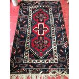 Highly detailed hand woven Persian rug