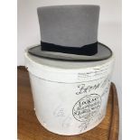 Moss Bros Top Hat, with Lock & Co Hatters London box