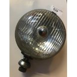 Chrome vintage 1261 car fog light diameter 15cm.