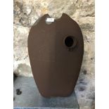 Vintage motorbike fuel tank. (H22cm L58cm W34cm)