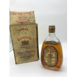 1960s Crawford's Five star Blended Scotch Whisky. Leith product of Scotland. Sealed and boxed.