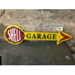 Shell Garage sign in vintage style 41cm in length.