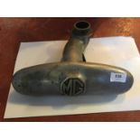 Vintage MG manifold