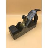 Vintage joiners plane. Stamped S.Galloway to the wood. Stamped A. Matheison & Sond Ltd Glasgow to