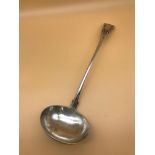 A Georgian Edinburgh silver large serving ladle by Alexander Henderson, Dated 1818. Weighs 200grams