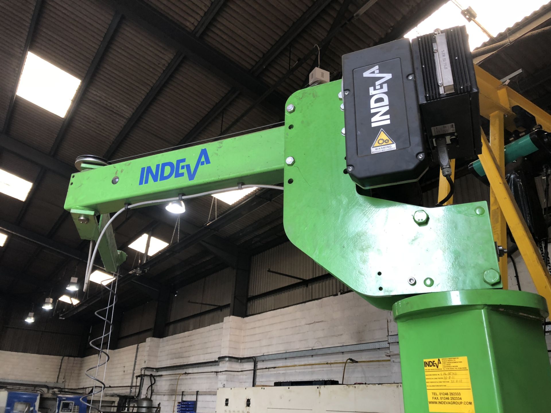 Indeva Liftronic Easy SWL160kg Radial Arm Crane - Image 4 of 5