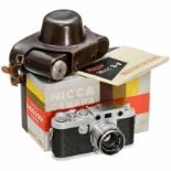 Nicca 3-F (fast neuwertig!), 1957 Nicca Camera Works. Nr. 156511, Version mit Transporthebel,