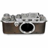 Leica IIIa "M" (Kriegsmarine), Fälschung, 1937 Leitz, Wetzlar. Nr. 264603, Chrom. Mit Gravur: