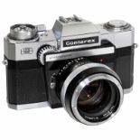 Contarex professional mit Planar 1,4/55 mm, 1966 Zeiss Ikon, Stuttgart. Nr. K45672. Sehr seltene