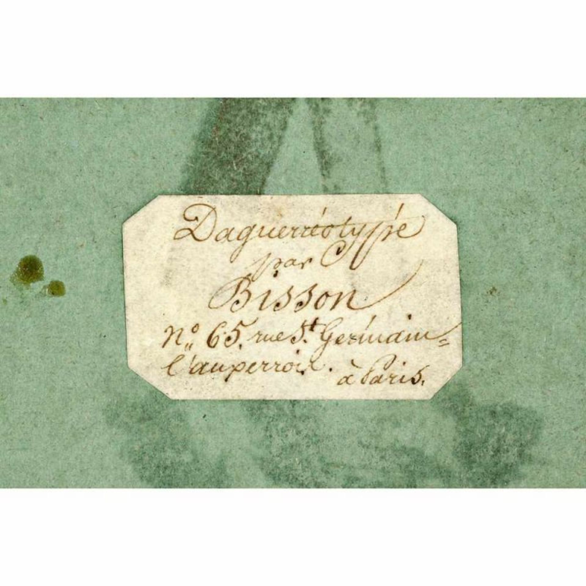 Daguerreotypie "Methodist" von Louis-Auguste Bisson, um 1841 Louis-Auguste Bisson (Frères Bisson), - Bild 3 aus 3