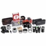 Leitz/Leica-Zubehör Für Leica-Schraub, M- und R-Kameras. Für Schraub-Leica: optisches