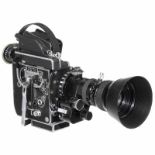 Bolex H16 SBM, um 1970 Paillard, Schweiz. 16mm-Filmkamera für 30m-Tages lichtspulen oder 120m-
