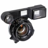 Summilux 1,4/35 mm (schwarz), 1970 Leitz, Canada. Nr. 2392576, schwarz, mit M3-Brille, für Serie-