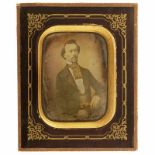 Daguerreotypie "Chabrol, Lyon", um 1845-50 Französische Daguerreotypie, Viertelplatte, Außenformat