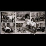 7 Photographs of Vintage Cars, 1950-60 Copys on Agfa paper, glossy, size 7 x 9 ½ in., vehicles