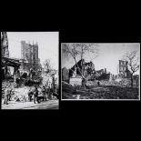 Peter Fischer: 2 Cologne Views, 1943-1944 Gelatin image, Agfa paper, one copy in glossy and one copy