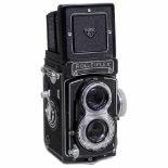 Rolleiflex T (Black!), First Model, c. 1959 Franke & Heidecke, Braunschweig. No. 2102880 (without "