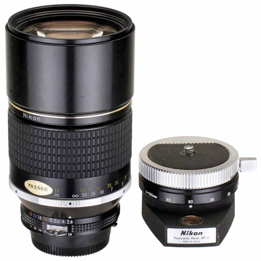 Nikkor ED 2,8/180 mm, Nikkor 4,5/300 mm and Reflex-Nikkor C 8/500 mm Nikon, Japan. 1) Nikkor ED 2, - Image 3 of 3