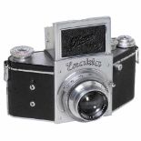 Exakta VP, Type B, c. 1938 Ihagee, Dresden. Version 5.2, no. D 545043, chrome, focal plane shutter