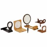 4 Assorted Graphoscopes, 1880-1900 1 x Georges Carette, Nürnberg, 2 viewers with concave mirror